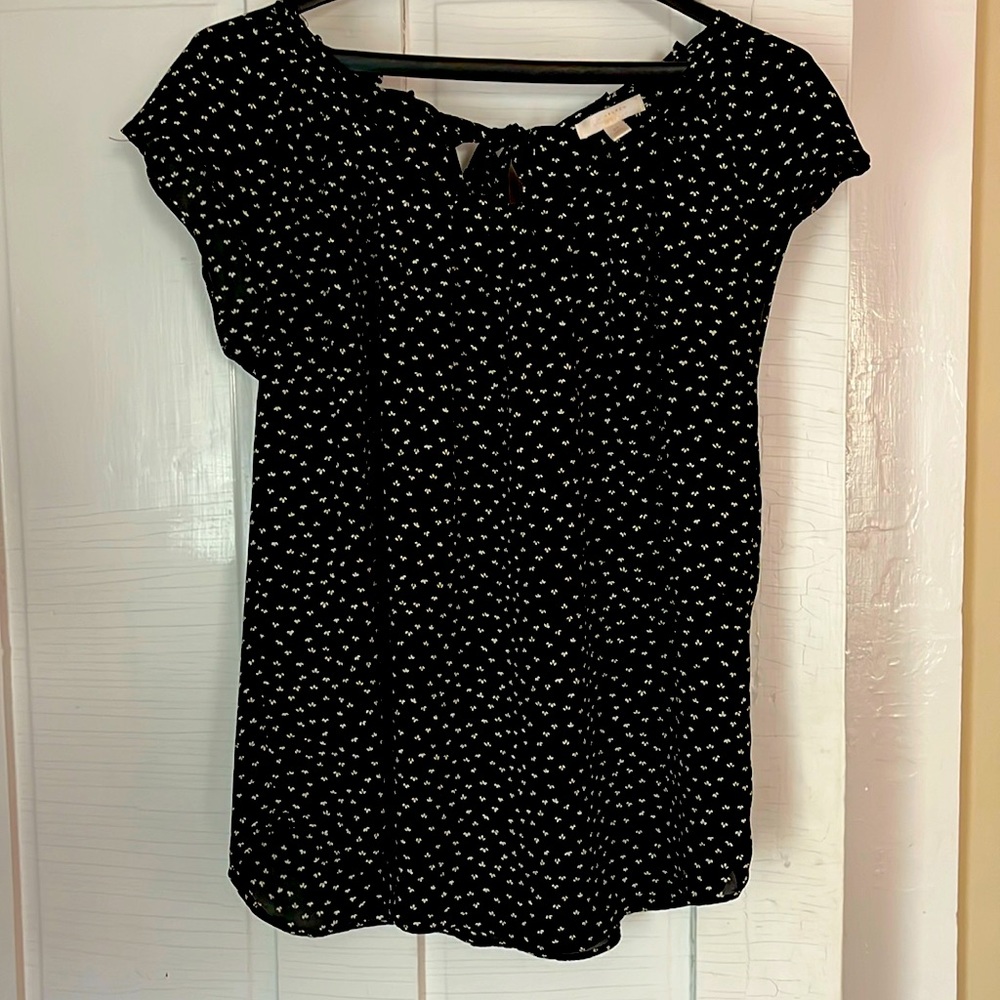 Black and White Lauren Conrad Blouse